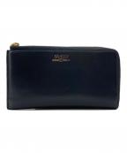 GUCCIグッチ）の古着「GUCCI（グッチ）Ｌ字ファスナーロングウォレット」｜ブラック