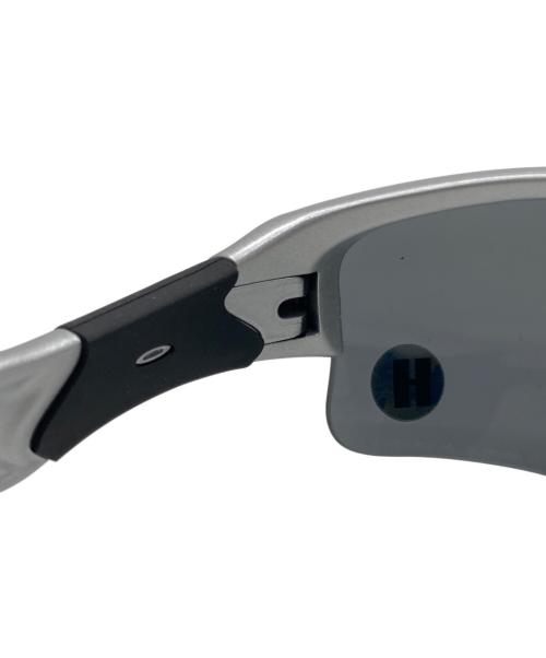 OAKLEY（オークリー）OAKLEY (オークリー) FLAK JACKET XLJ サングラス シルバー×ブラックの古着・服飾アイテム
