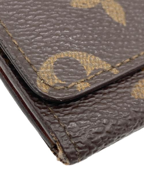 LOUIS VUITTON（ルイ ヴィトン）LOUIS VUITTON (ルイ ヴィトン) ポルトフォイユ3 カクトクレディ 札入れ ブラウンの古着・服飾アイテム