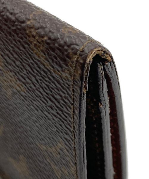 LOUIS VUITTON（ルイ ヴィトン）LOUIS VUITTON (ルイ ヴィトン) ポルトフォイユ3 カクトクレディ 札入れ ブラウンの古着・服飾アイテム