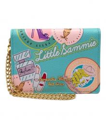 Samantha Thavasa PETIT CHOICE（サマンサタバサプチチョイス）の古着「Lara Collection パスケース」｜スカイブルー