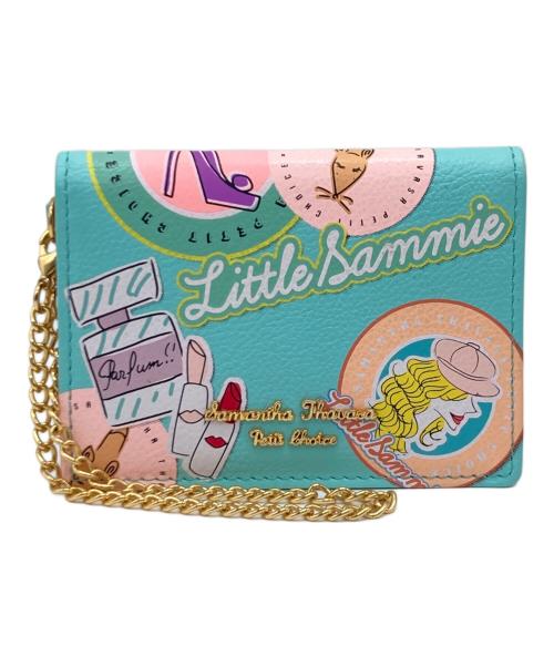 Samantha Thavasa PETIT CHOICE（サマンサタバサプチチョイス）Samantha Thavasa PETIT CHOICE (サマンサタバサプチチョイス) Lara Collection パスケース スカイブルーの古着・服飾アイテム