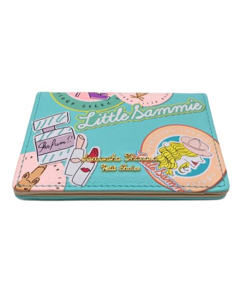 Samantha Thavasa PETIT CHOICE（サマンサタバサプチチョイス）Samantha Thavasa PETIT CHOICE (サマンサタバサプチチョイス) Lara Collection パスケース スカイブルーの古着・服飾アイテム