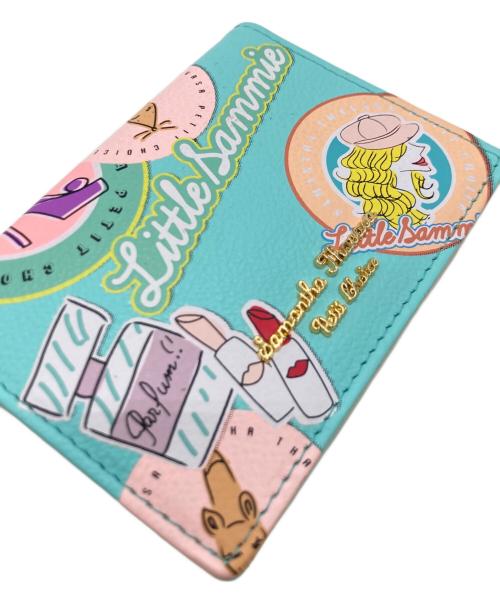Samantha Thavasa PETIT CHOICE（サマンサタバサプチチョイス）Samantha Thavasa PETIT CHOICE (サマンサタバサプチチョイス) Lara Collection パスケース スカイブルーの古着・服飾アイテム