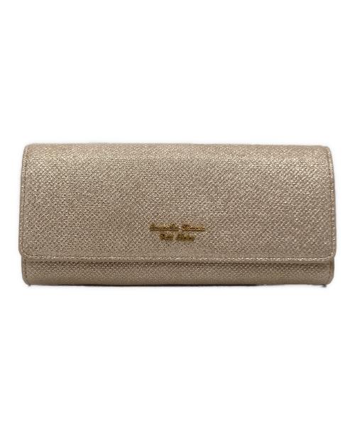 Samantha Thavasa PETIT CHOICE（サマンサタバサプチチョイス）Samantha Thavasa PETIT CHOICE (サマンサタバサプチチョイス) Samantha Thavasa PETIT CHOICE 長財布 ゴールドの古着・服飾アイテム