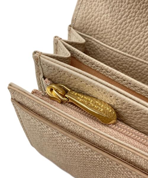 Samantha Thavasa PETIT CHOICE（サマンサタバサプチチョイス）Samantha Thavasa PETIT CHOICE (サマンサタバサプチチョイス) Samantha Thavasa PETIT CHOICE 長財布 ゴールドの古着・服飾アイテム