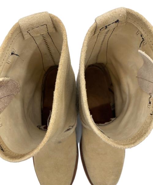 RED WING（レッドウィング）RED WING (レッドウィング) RED WING エンジニアブーツ ベージュ サイズ:USA 7 1/2の古着・服飾アイテム