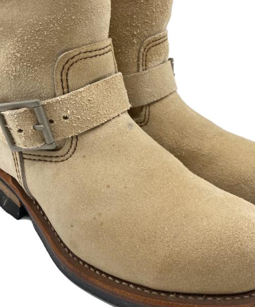 RED WING（レッドウィング）RED WING (レッドウィング) RED WING エンジニアブーツ ベージュ サイズ:USA 7 1/2の古着・服飾アイテム