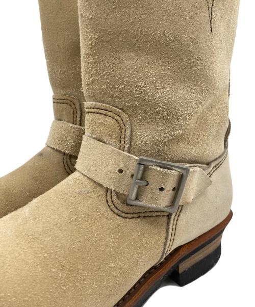 RED WING（レッドウィング）RED WING (レッドウィング) RED WING エンジニアブーツ ベージュ サイズ:USA 7 1/2の古着・服飾アイテム
