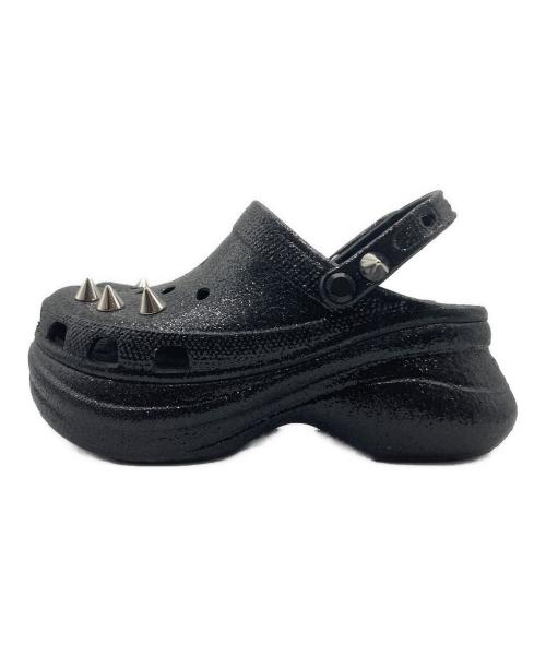 crocs（クロックス）crocs (クロックス) crocs Classic BAE Glitter Stud Clog ブラック サイズ:8の古着・服飾アイテム