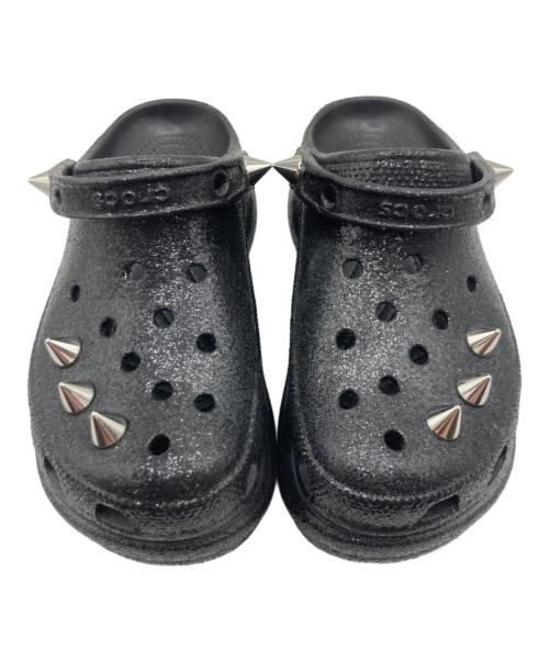crocs（クロックス）crocs (クロックス) crocs Classic BAE Glitter Stud Clog ブラック サイズ:8の古着・服飾アイテム
