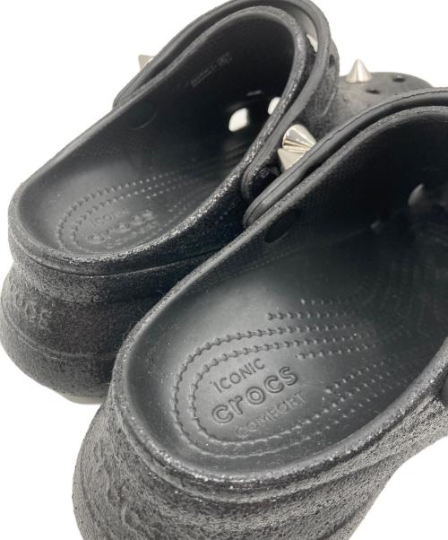 crocs（クロックス）crocs (クロックス) crocs Classic BAE Glitter Stud Clog ブラック サイズ:8の古着・服飾アイテム