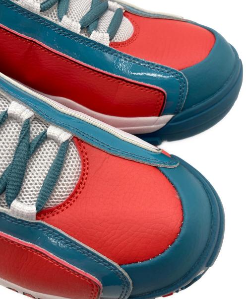 FILA（フィラ）FILA (フィラ) TM paint ATMOS (アトモス) FILA GRANT HILL2 × TM Paint × atmos スカイブルー×レッド×ホワイト サイズ:US 8.5の古着・服飾アイテム