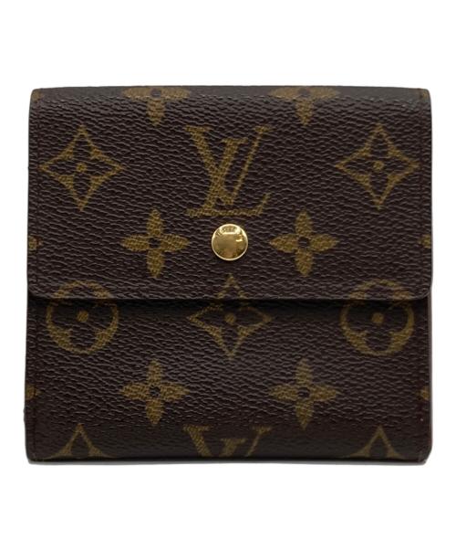 LOUIS VUITTON（ルイ ヴィトン）LOUIS VUITTON (ルイ ヴィトン) モノグラム ポルトフォイユ・エリーズ ブラウンの古着・服飾アイテム