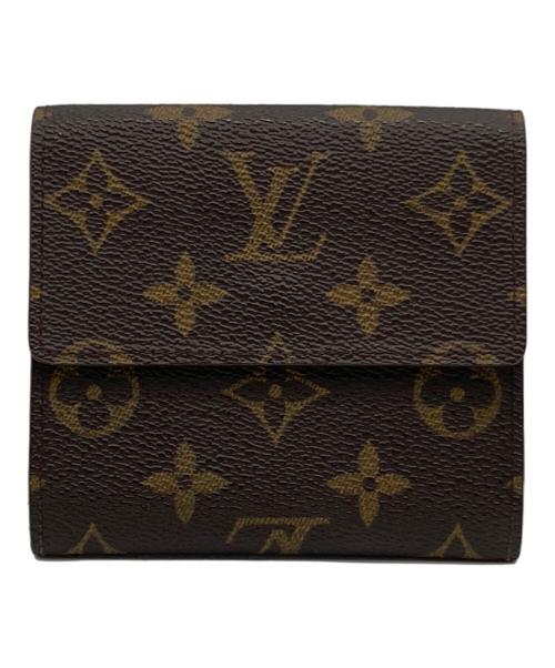 LOUIS VUITTON（ルイ ヴィトン）LOUIS VUITTON (ルイ ヴィトン) モノグラム ポルトフォイユ・エリーズ ブラウンの古着・服飾アイテム