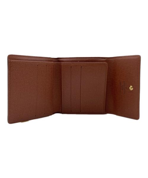 LOUIS VUITTON（ルイ ヴィトン）LOUIS VUITTON (ルイ ヴィトン) モノグラム ポルトフォイユ・エリーズ ブラウンの古着・服飾アイテム