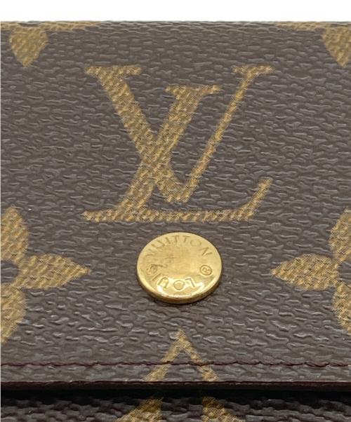 LOUIS VUITTON（ルイ ヴィトン）LOUIS VUITTON (ルイ ヴィトン) モノグラム ポルトフォイユ・エリーズ ブラウンの古着・服飾アイテム