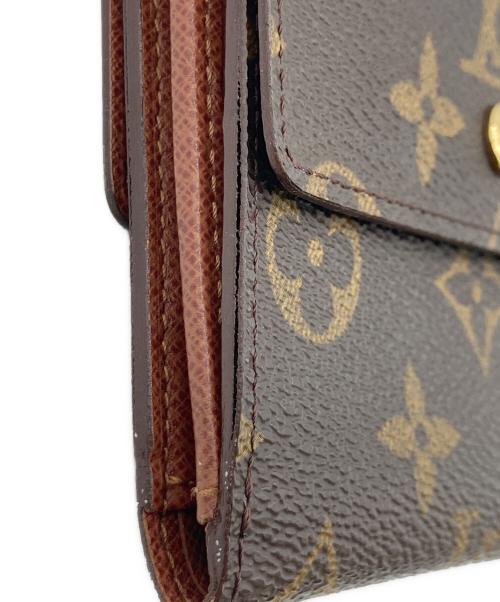 LOUIS VUITTON（ルイ ヴィトン）LOUIS VUITTON (ルイ ヴィトン) モノグラム ポルトフォイユ・エリーズ ブラウンの古着・服飾アイテム