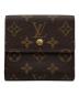 LOUIS VUITTON（ルイ ヴィトン）の古着「モノグラム ポルトフォイユ・エリーズ」｜ブラウン