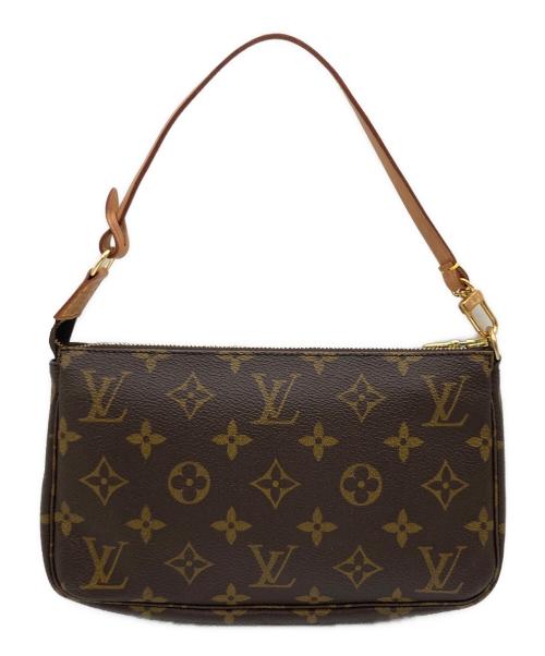 LOUIS VUITTON（ルイ ヴィトン）LOUIS VUITTON (ルイ ヴィトン) モノグラム ポシェット・アクセソワール ブラウンの古着・服飾アイテム