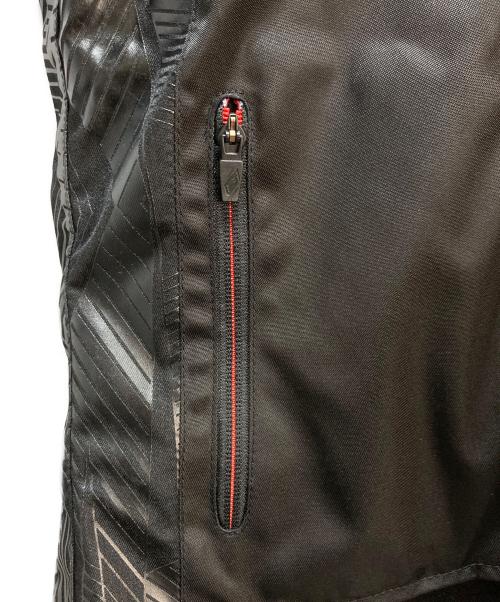 HYOD（ヒョウドウ）HYOD (ヒョウドウ) HYOD TEXTILE ライディングジャケット ホワイト×レッド×ブラック サイズ:Mの古着・服飾アイテム