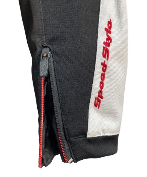 HYOD（ヒョウドウ）HYOD (ヒョウドウ) HYOD TEXTILE ライディングジャケット ホワイト×レッド×ブラック サイズ:Mの古着・服飾アイテム