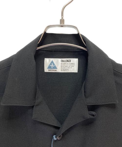 CHALLENGER（チャレンジャー）CHALLENGER (チャレンジャー) CHALLENGER（チャレンジャー）PANAMA SHIRT パナマシャツ ブラック サイズ:Mの古着・服飾アイテム