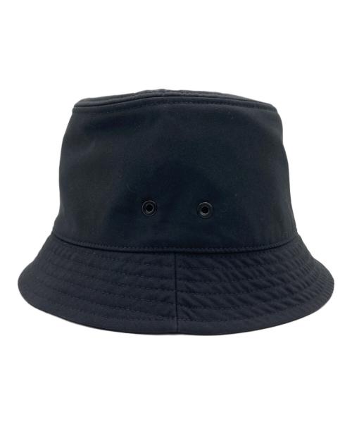 MONCLER（モンクレール）MONCLER (モンクレール) MONCLER ロゴワッペン バケットハット ブラック サイズ:Lの古着・服飾アイテム