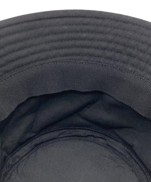 MONCLER（モンクレール）MONCLER (モンクレール) MONCLER ロゴワッペン バケットハット ブラック サイズ:Lの古着・服飾アイテム