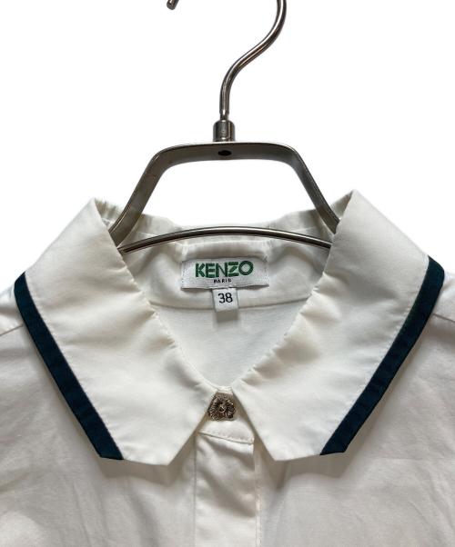 KENZO（ケンゾー）KENZO (ケンゾー) KENZO（ケンゾー）長袖シャツ ホワイト サイズ:38の古着・服飾アイテム