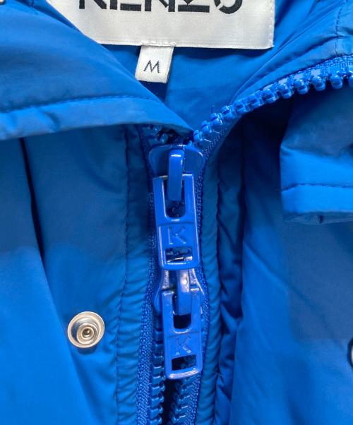 KENZO（ケンゾー）KENZO (ケンゾー) KENZO（ケンゾー）Logo Printed Puffer Jacket ブルー サイズ:Mの古着・服飾アイテム
