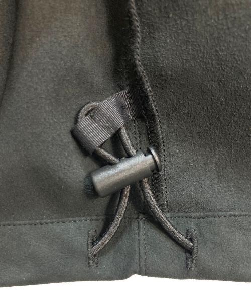 Essay（エッセイ）Essay (エッセイ) Synthetic Suede Wide Military Trousers ブラック サイズ:2の古着・服飾アイテム