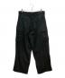 Essay (エッセイ) Synthetic Suede Wide Military Trousers ブラック サイズ:2：18000円