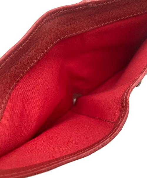 IL BISONTE（イル ビゾンテ）IL BISONTE (イル ビゾンテ) IL BISONTE(イル ビゾンテ) 2つ折り財布 レッドの古着・服飾アイテム