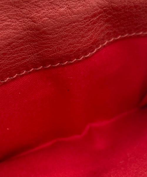 IL BISONTE（イル ビゾンテ）IL BISONTE (イル ビゾンテ) IL BISONTE(イル ビゾンテ) 2つ折り財布 レッドの古着・服飾アイテム