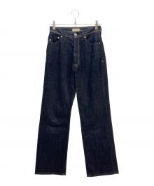 YANUK（ヤヌーク）の古着「YANUK ストレート LOUISE」｜ネイビー