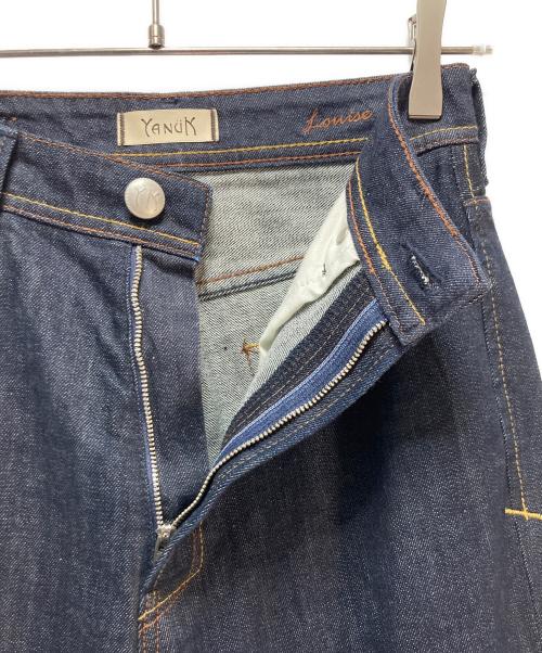 YANUK（ヤヌーク）YANUK (ヤヌーク) YANUK ストレート LOUISE ネイビー サイズ:25の古着・服飾アイテム