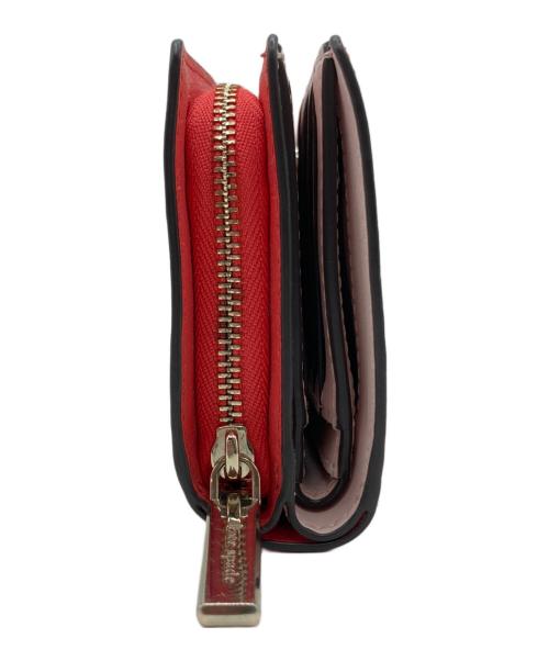 Kate Spade（ケイトスペード）Kate Spade (ケイトスペード) Kate Spade（ケイトスペード）2つ折り財布 レッドの古着・服飾アイテム