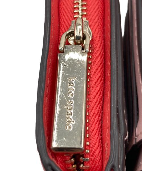 Kate Spade（ケイトスペード）Kate Spade (ケイトスペード) Kate Spade（ケイトスペード）2つ折り財布 レッドの古着・服飾アイテム