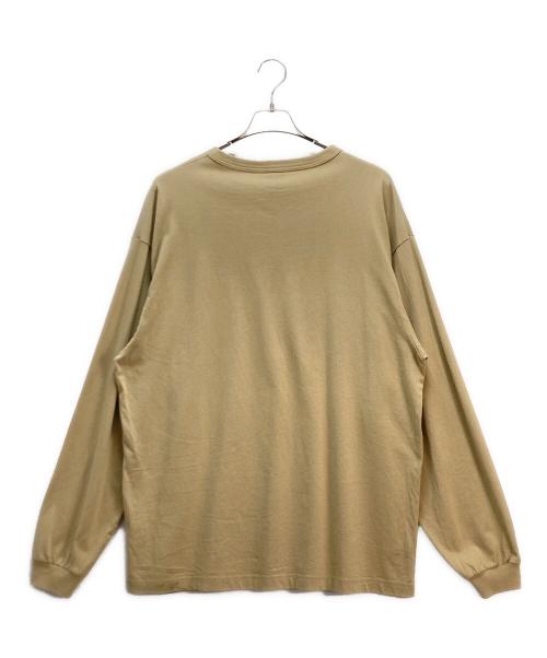 Champion（チャンピオン）Champion (チャンピオン) WTAPS (ダブルタップス) ACADEMY LS COTTON ロングスリーブカットソー ベージュ サイズ:XLの古着・服飾アイテム