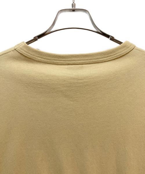 Champion（チャンピオン）Champion (チャンピオン) WTAPS (ダブルタップス) ACADEMY LS COTTON ロングスリーブカットソー ベージュ サイズ:XLの古着・服飾アイテム