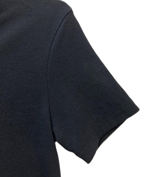 MARINE SERRE（マリーンセル）MARINE SERRE (マリーンセル) MOON LOGO RIBBED JERSEY TUBE DRESS ブラック サイズ:XSの古着・服飾アイテム