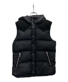 GUILD PRIME（ギルドプライム）の古着「ダウンベスト」｜ブラック