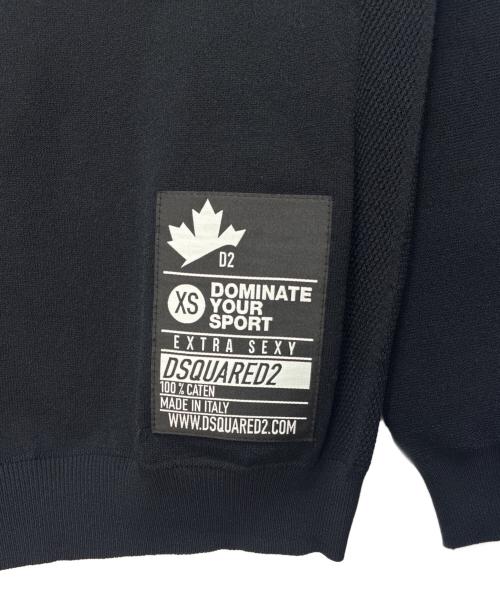 DSQUARED2（ディースクエアード）DSQUARED2 (ディースクエアード) DSQUARED2 ニット ブラック サイズ:SIZE Mの古着・服飾アイテム
