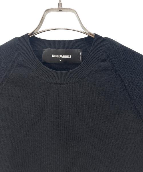 DSQUARED2（ディースクエアード）DSQUARED2 (ディースクエアード) DSQUARED2 ニット ブラック サイズ:SIZE Mの古着・服飾アイテム