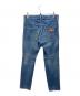 DSQUARED2 (ディースクエアード) ダメージデニムパンツ ネイビー サイズ:SIZE 46：10000円