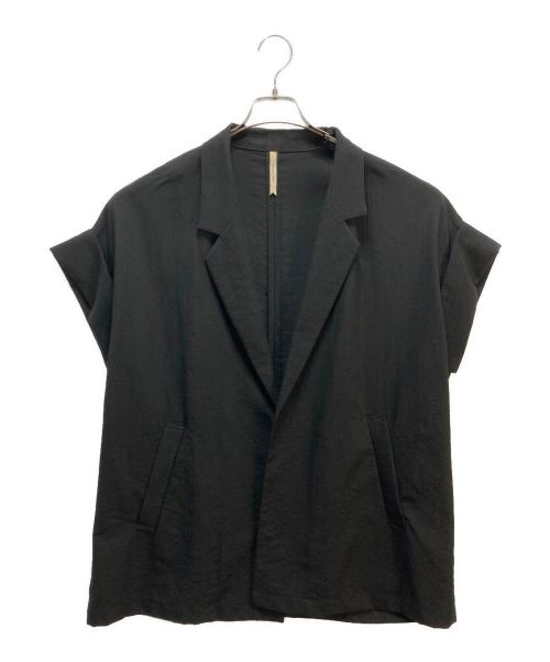 Dignite collier（ディニテ コリエ）Dignite collier (ディニテ コリエ) Dignite collier（ディニテ コリエ）ビッグスリーブレス ジャケット ブラック サイズ:Ｆの古着・服飾アイテム