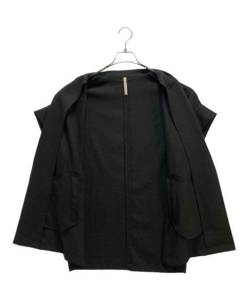 Dignite collier（ディニテ コリエ）Dignite collier (ディニテ コリエ) Dignite collier（ディニテ コリエ）ビッグスリーブレス ジャケット ブラック サイズ:Ｆの古着・服飾アイテム