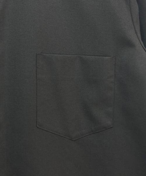 ATON（エイトン）ATON (エイトン) WOOL TROPICAL STANDARD SHIRT ブラック サイズ:06の古着・服飾アイテム