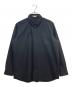 ATON（エイトン）の古着「WOOL TROPICAL STANDARD SHIRT」｜ブラック